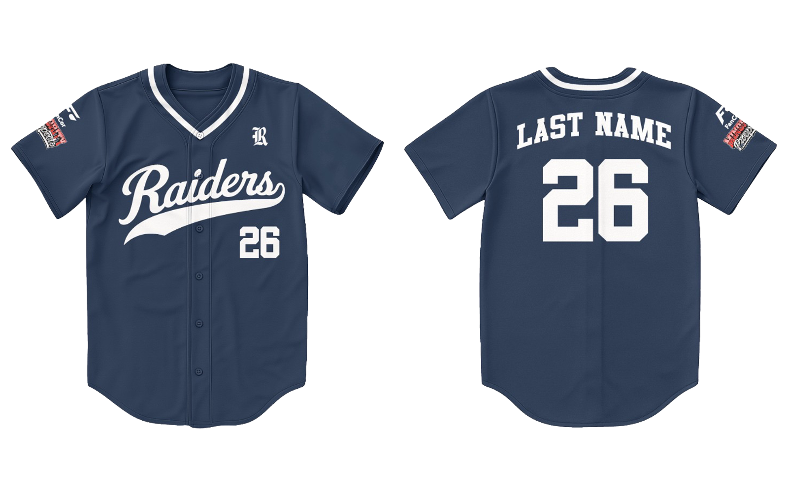 Redan Baseball Fan Jerseys