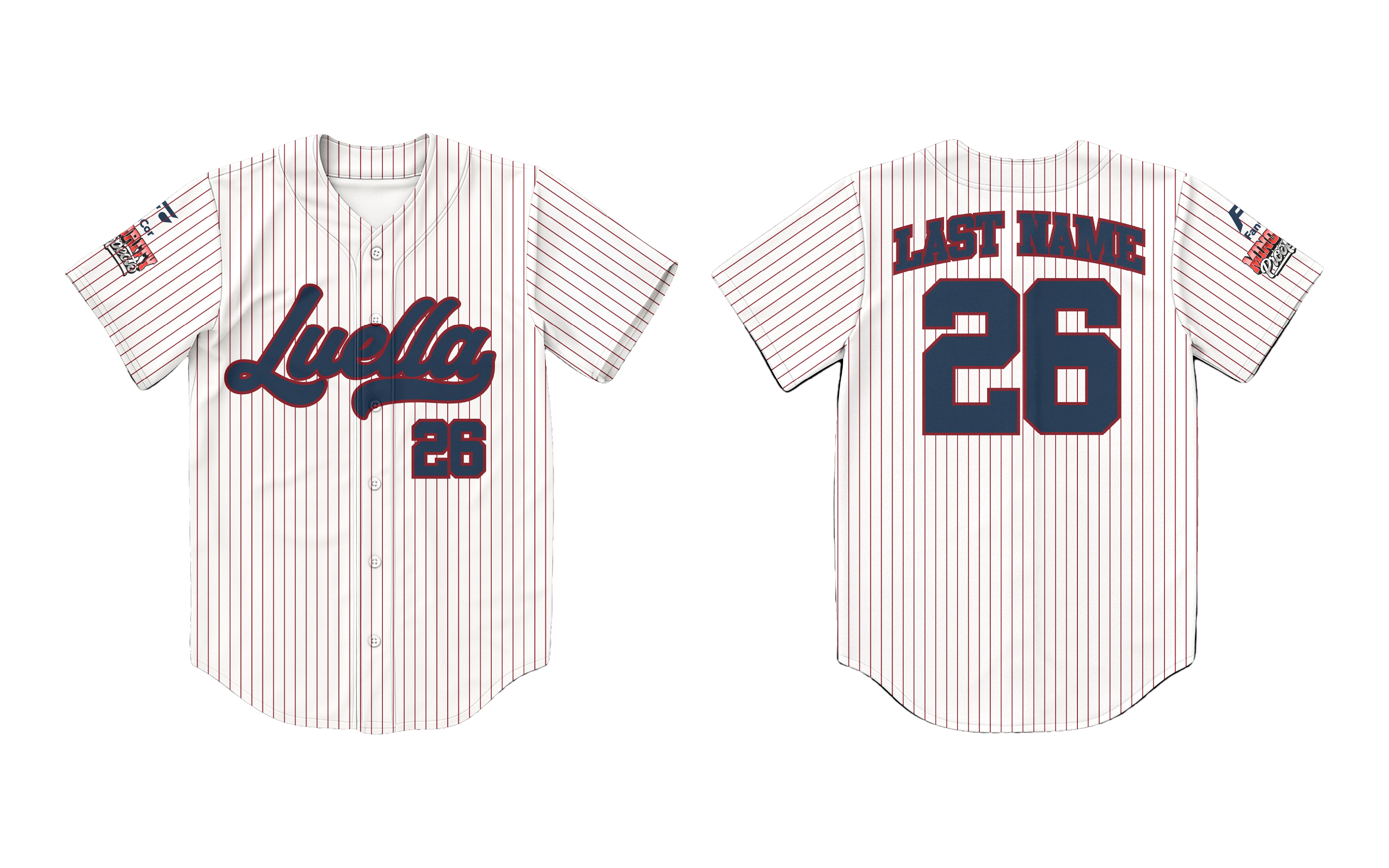 Luella Baseball Fan Jerseys